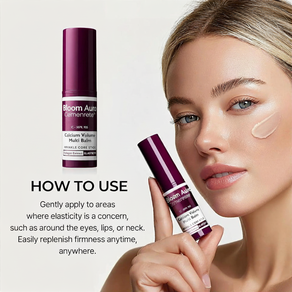 [Bloom Aura Official] Calcium Multi Balm Eye Care Routine Korean Skin Care Anti-Aging Cosmetics Collagen Eye Stick 9G