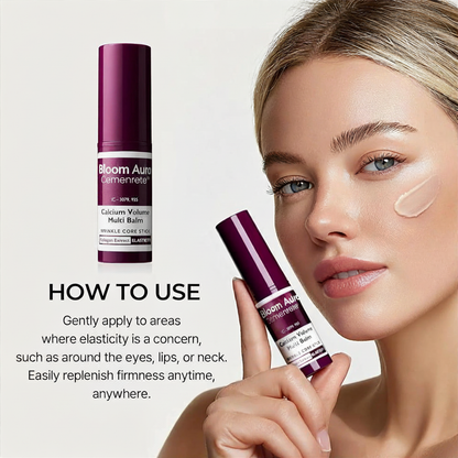 [Bloom Aura Official] Calcium Multi Balm Eye Care Routine Korean Skin Care Anti-Aging Cosmetics Collagen Eye Stick 9G